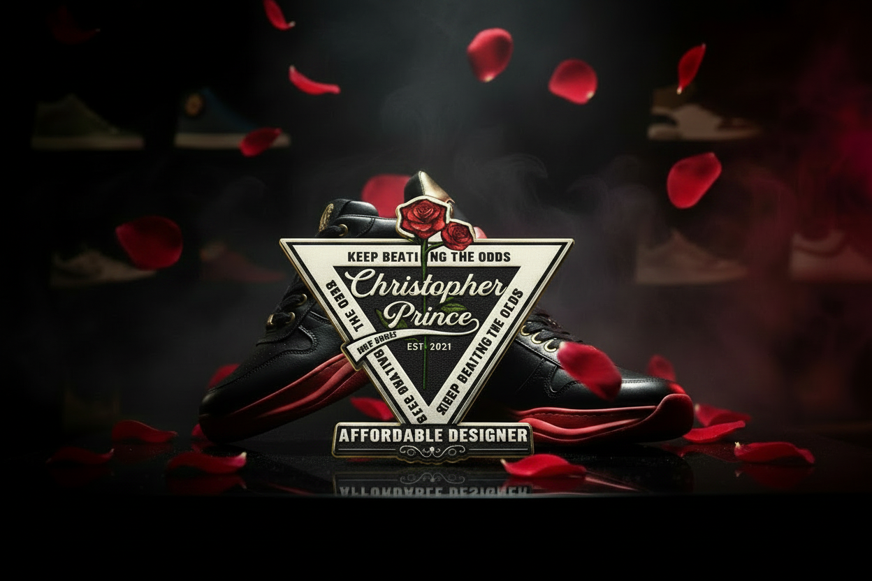 Christopher Prince Falling Petals Banner